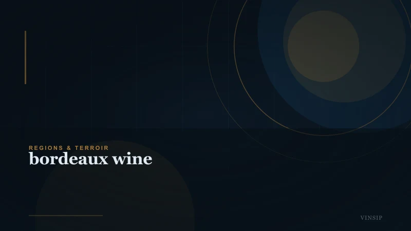 Bordeaux Wine: Complete Guide to Regions, Styles and Tours