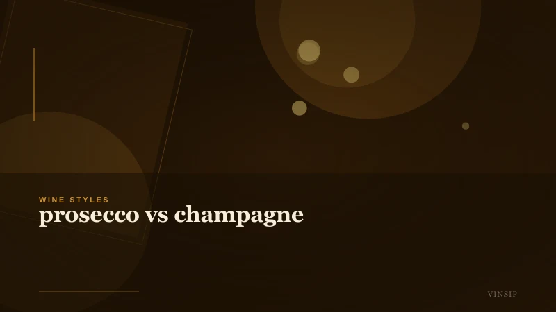 Prosecco vs Champagne: Which Sparkling Wine Suits You?
